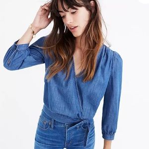 Madewell Wrap Top